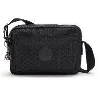 Kipling Sac à bandoulière 'Abanu' gris foncé / noir
