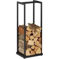 Relaxdays Support pour bois de chauffage RD48598