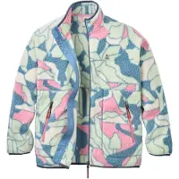 Passenger - Polaire en sherpa double face brossée - Home Full Zip Sherpa Fleece W Slower Rhythms Stormy Blue - Taille S - Bleu