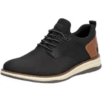 Rieker Chaussure de sport à lacets marron / noir