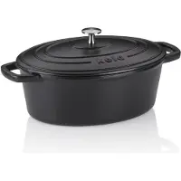 kela Pekáč litinový s poklicí CALIDO 29x23x11cm černá KL-12861