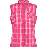 CMP Chemise carreaux sans manches femme