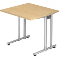 Hjh OFFICE PRO Schreibtisch feste Höhe VNS (80 x 80 x 72 cm)