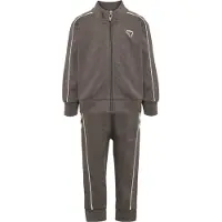 Hummel Survêtement bleu marine / gris foncé / blanc