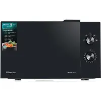 Hisense Four à micro-ondes H23MOBP2H4 Surface plane Micro-ondes uniquement 23 L 800 W Noir