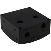 Generique Alphacool Eisdecke V.3 - Partie supérieure de pompe de système de refroidissement liquide - noir