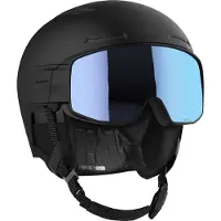 Salomon - Casque à visière photochromique - Driver Prime Sigma Photo Mips Black en Laine - Taille M - Noir