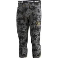 Smartwool - Collant thermique en laine de mérinos - M Classic Thermal Merino Base Layer 3/4 Bottom Boxed Black Tie Dye/Honey Gold en Laine - Taille