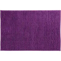 MSV Tapis de bain Microfibre CHENILLE 60x90cm Violet