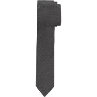 Olymp Super Slim Cravate anthracite,