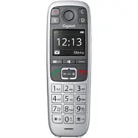 Gigaset E560 Téléphone analog/dect Noir, Argent