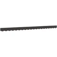 vidaXL Volant de store anthracite rayé 6 m