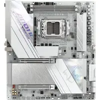Gigabyte Carte mère X870 AORUS TACHYON ICE – Compatible avec les processeurs AMD Ryzen 9000, système VRM numérique 18+2+2 phases, jusqu'à 9600 MHz