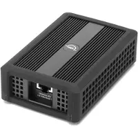 OWC Thunderbolt 4 zu 10Gb Ethernet Adapter (Ethernet, Thunderbolt, USB-C), Adaptateur réseau, Noir