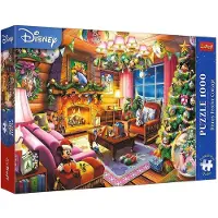 Trefl PUZZLE 1000 XMAS PremPlus Chapeaux de Noël Disn..10916