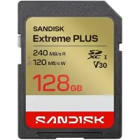 SanDisk Carte mémoire SDXC Extreme PLUS 128 Go UHS-I