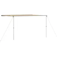 vidaXL Auvent de caravane 3,6x3x2,15 m Beige