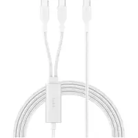 Belkin CAC004hq1.5MWH câble USB USB 2.0 1,5 m USB C 2 x USB C Blanc