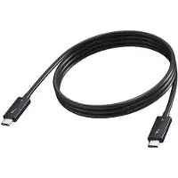 Vision 2m Black USBC Thunderbolt 4 Cable (2 m, USB 3.2 Gen 1, 100 W)