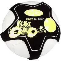 Ginza.se Appareil d'entraînement de football noir et jaune