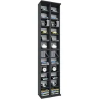 VCM Bois CD DVD Stand Étagère Rangement Étagère sur pied Support Almera Bois CD DVD Stand Étagère Rangement Étagère sur pied Support Almera