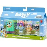 Moose Bluey Grannies Figures 4 Pack Multicolore Enfants