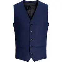 Jack & Jones Gilet de costume 'JPRSOLARIS' bleu nuit
