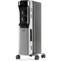 Taurus Radiateur bain d'huile 1500w gris/noir - Alpatec - NEW DAKAR 1500 -