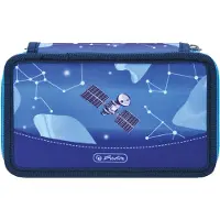 Herlitz 50049141 Doppeletui 23 teilig Cosmic Explorer