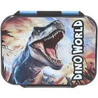 Dino World - Lunchbox - Blue, Lunch box, Gris, Bleu, Multicolore