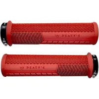 Peaty's Monarch Knurl Thick Grips Rouge 138 mm