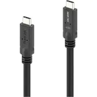 PureLink PI6600-040, 4 m, USB C, USB C, USB 3.2 Gen 1 (3.1 Gen 1), 20 Gbit/s, noir