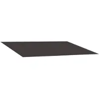 vidaXL Tissu de remplacement pour store, anthracite, 250 x 200 cm, polyester