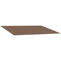 vidaXL Tissu de remplacement pour store, beige, 350 x 200 cm, polyester
