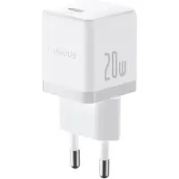 Baseus Chargeur mural Palm 20W USB-C - blanc