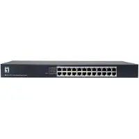 LevelOne GEU-2432 Unmanaged Gigabit Ethernet (10/100/1000) 1U Grau