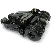 Jada Batman The Dark Knight - Réplique 1/24 Batmobile métal 2008 avec figurine