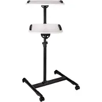 Hama Support De Projecteur Beamer Table 2 Niveaux 77510 Inclinable Avec Roulettes