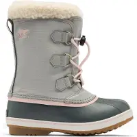 Sorel - Après-skis chauds et imperméables - Little Kids Yoot Pac Nylon WP Dove Gum 2 en Nylon - Taille Enfant 34 - Gris