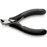 Knipex Pince coupante de devant pour l'électronique ESD 120 mm - 64 32 120 ESD