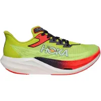 Hoka One One - Chaussures de running - Rocket X 3 Neon Yuzu/Squid Ink - Taille 42 - Jaune
