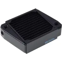 Alphacool NexXxoS XT45 Full Copper X-Flow 120mm (120 mm), Radiateur pour refroidissement à eau, Noir