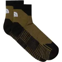The North Face Chaussettes de sport 'Hiking Quarter' kaki / noir / blanc