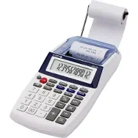 Olympia CPD 425 Calculatrice imprimante avec écran LCD à 12 chiffres, 119,9 x 102,2 x 45,7 mm