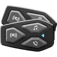 Interphone Cellularline Système de communication pour casque "U-Com 3"