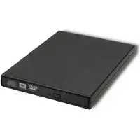 Qoltec Graveur DVD-RW externe 51858 | USB 2.0 | Noir