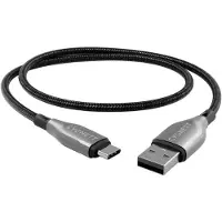 Cygnett CY4681PCUSA câble USB USB 2.0 1 m USB A USB C Noir, Argent