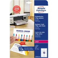 Avery C32026-10 (A4, 100 feuilles, 270 g/m²)