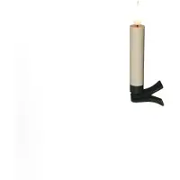 Konstsmide Décoration de Noël, éclairage du sapin par LED,10 bougies d'arbre sans fil, flamme 3D, minuterie 5h, télécommande, blanc chaud, fonctionne sur piles