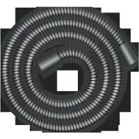 Keuco Flexible de douche en métal 1600mm sw-chr gebü (160 cm)